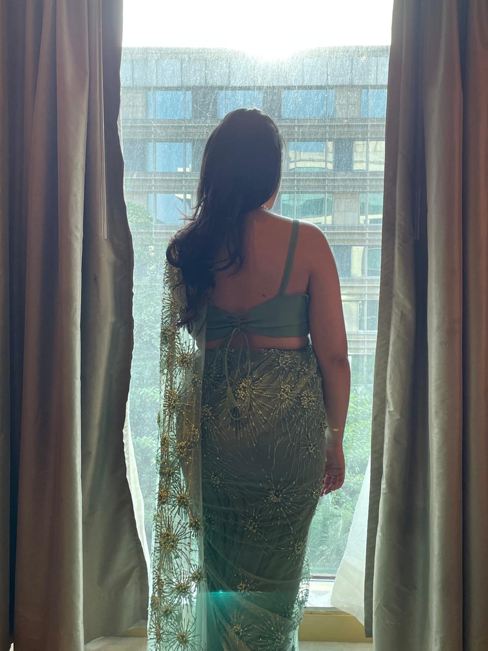 Raaya Royal Green saree