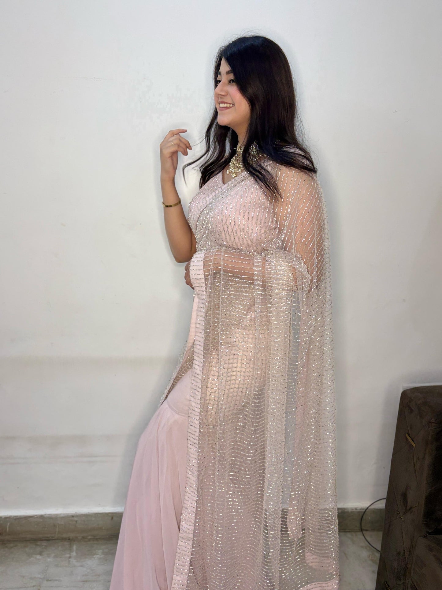 Blush Belle Saree