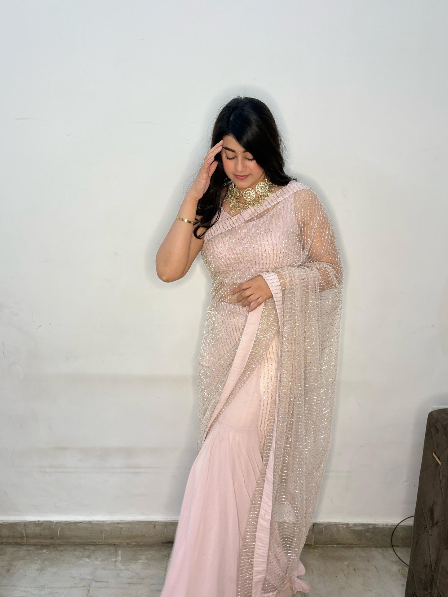 Blush Belle Saree
