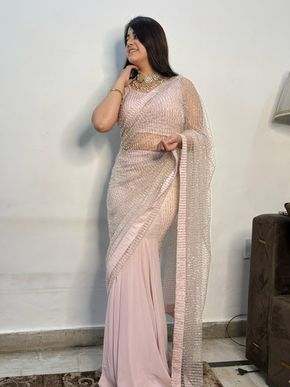 Blush Belle Saree
