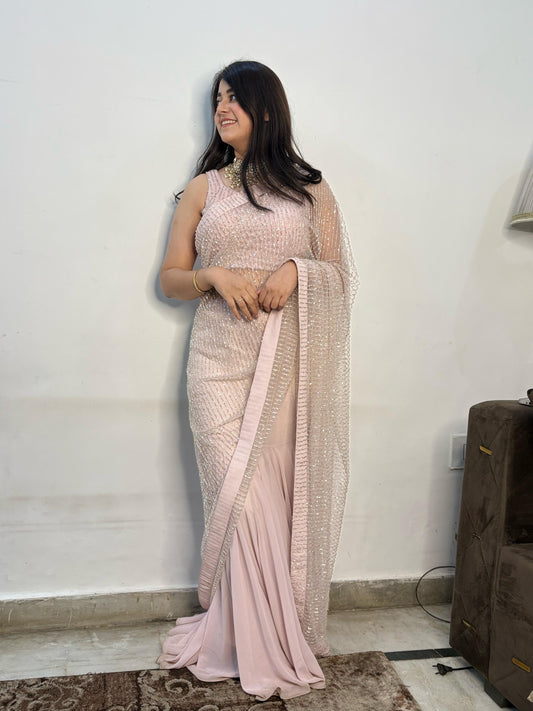 Blush Belle Saree